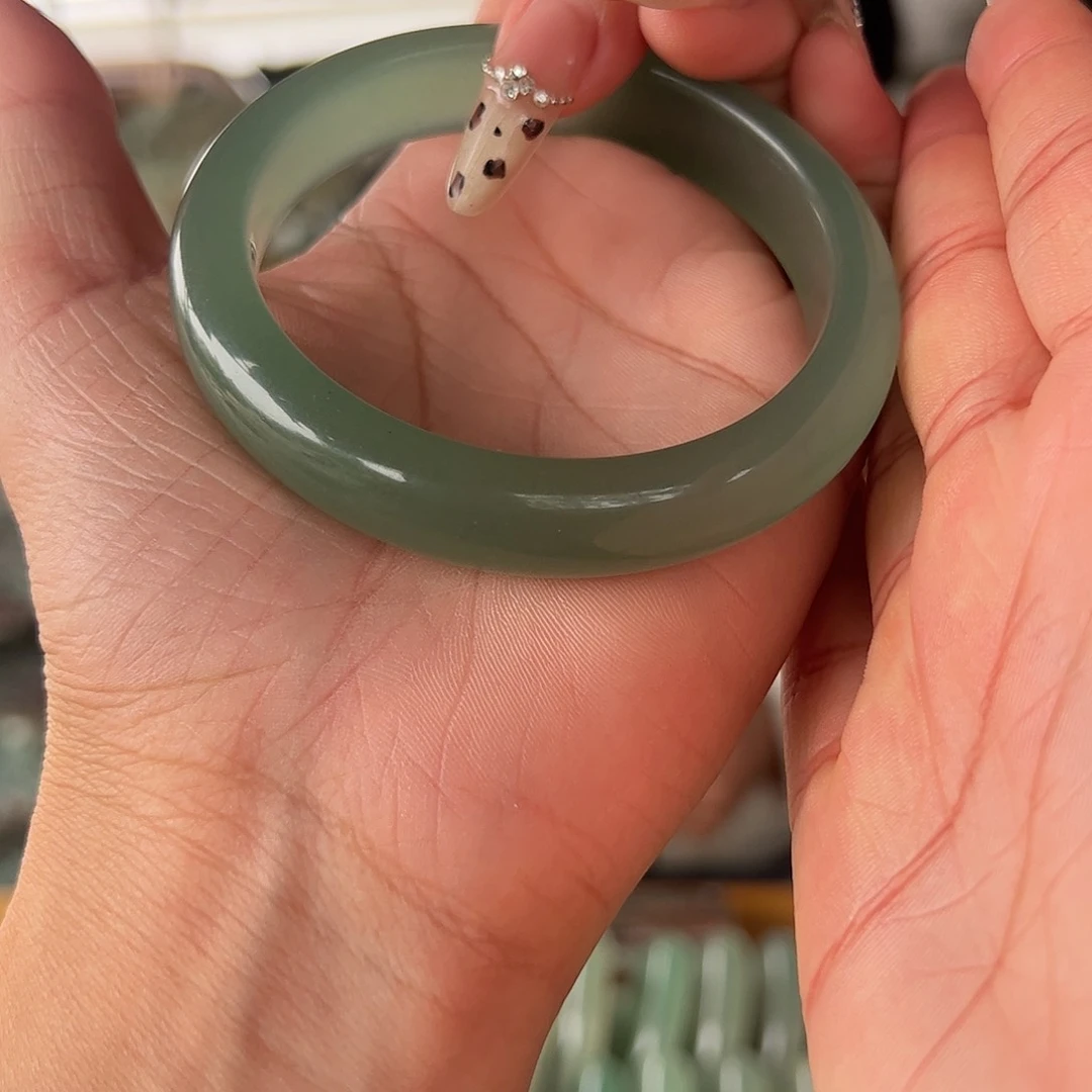 绿东陵冰晴水手镯