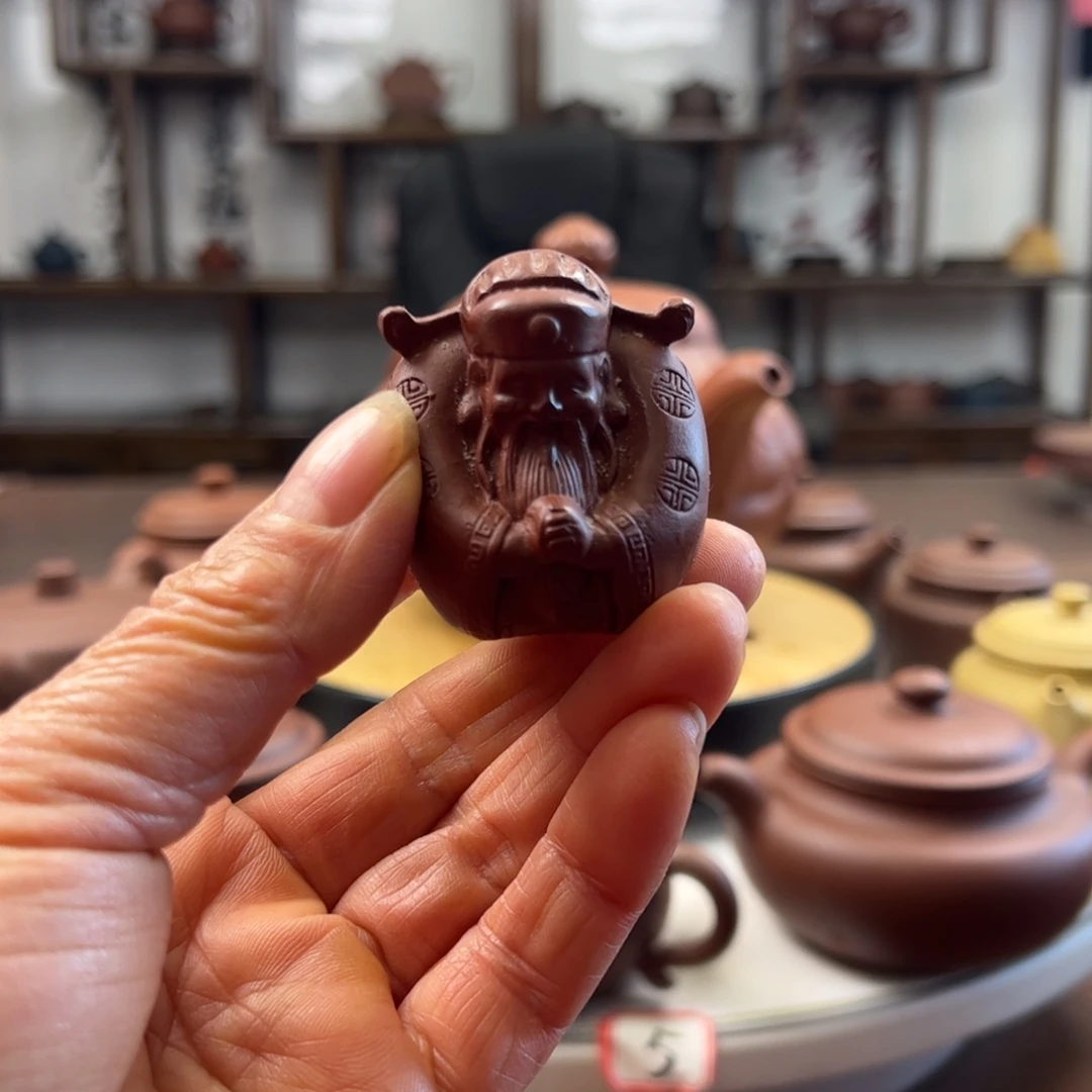 清水泥茶壶汪*龙 财神