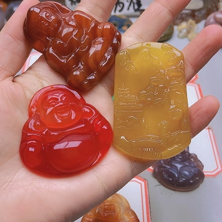 【闪购商品】未镶嵌玛瑙/玉髓珠宝半成品我***”