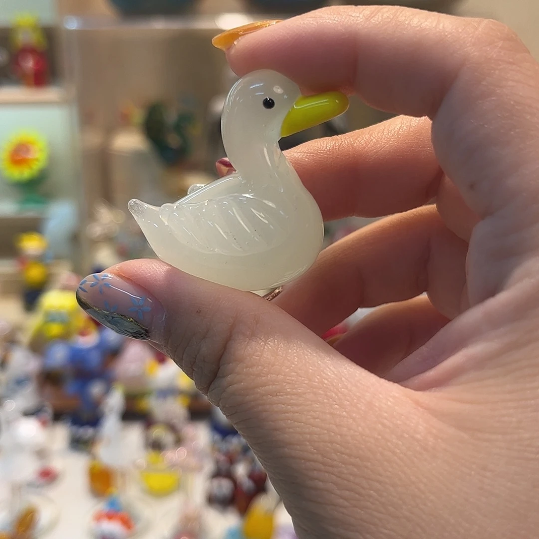 手工艺品琉璃小鸭子