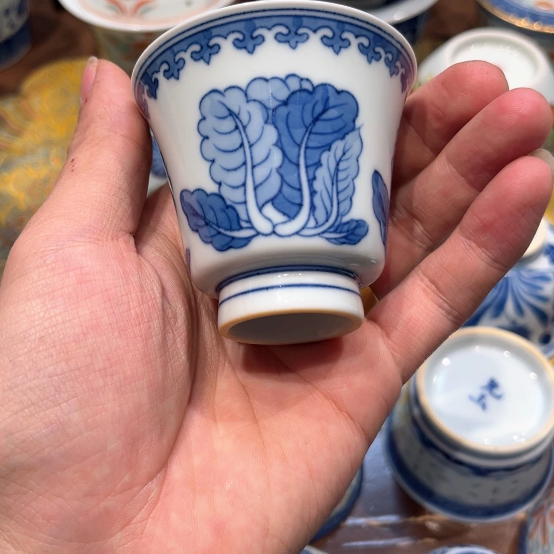 景德镇高温陶瓷杯子麦*兜