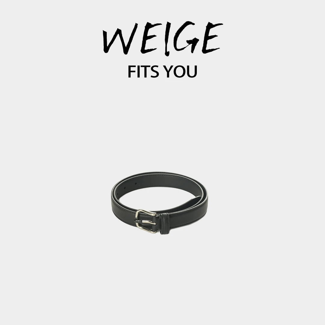 WEIGE【皮带】进口牛皮KF1107-黑色