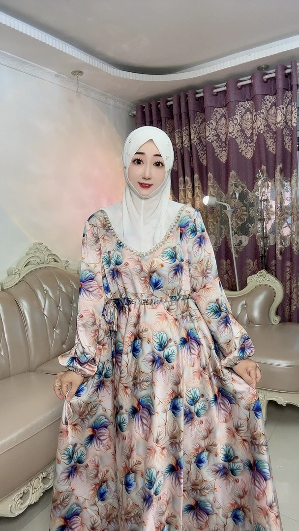 设计师款唯美连衣裙04