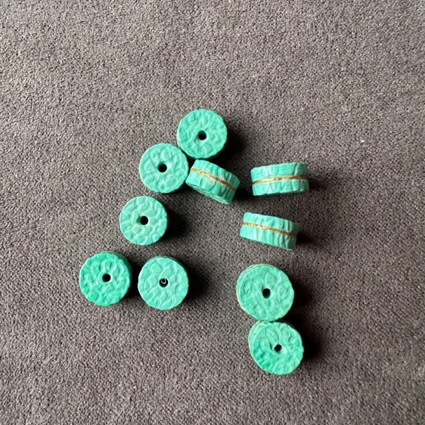 蒙松搓金精工隔片隔珠手串配件