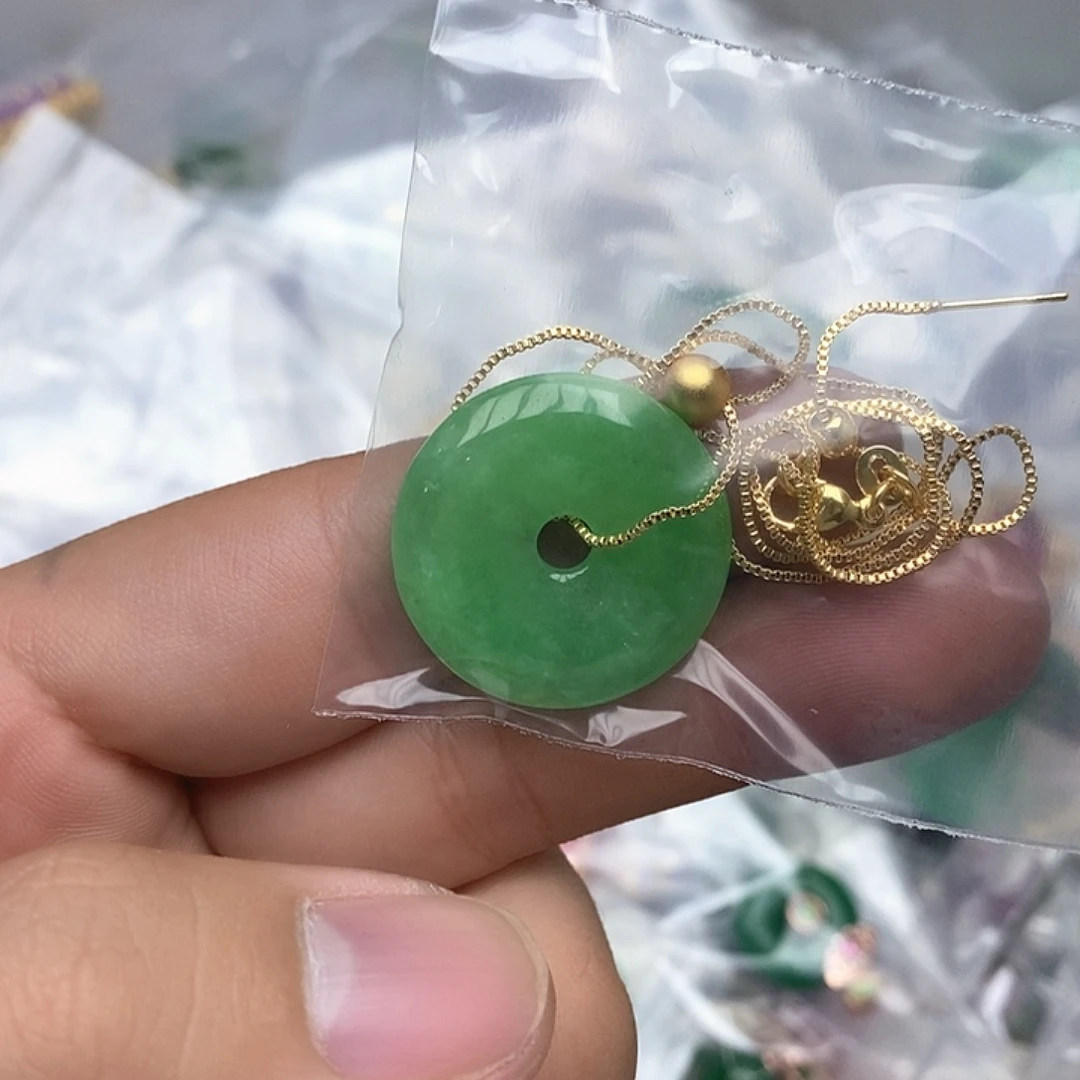 翡翠未镶嵌戒指88