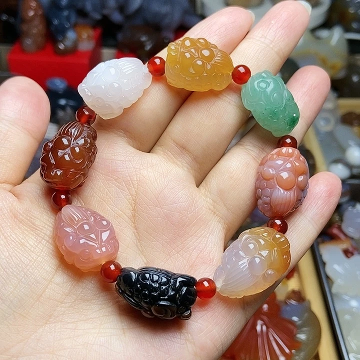 未镶嵌颈饰玛瑙/玉髓