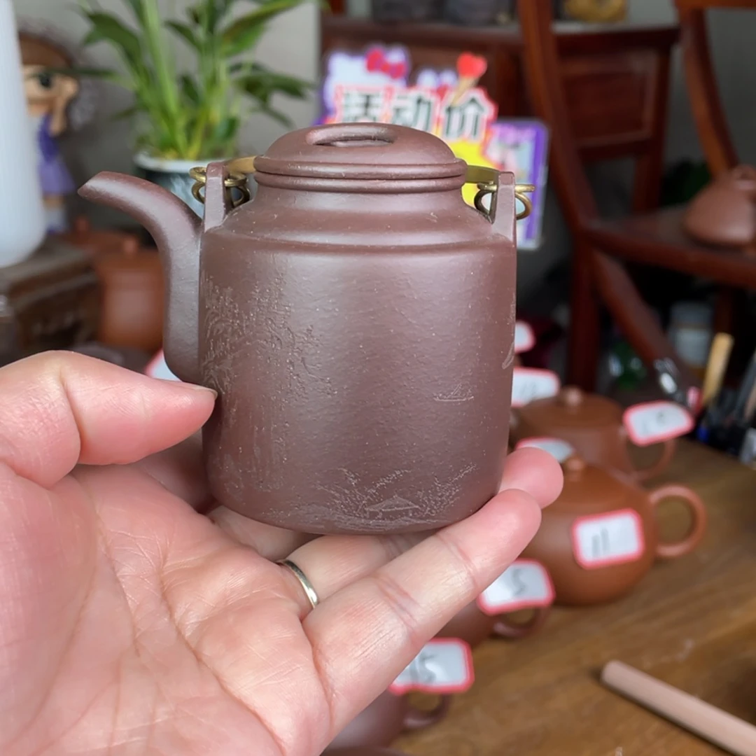 【闪购商品】紫砂茶壶①****ㅤ紫泥洋桶壶