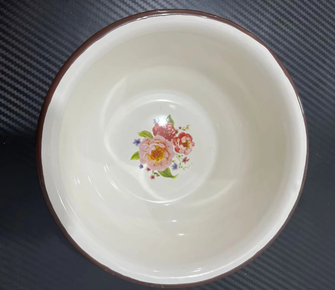 16公分珐琅搪瓷小碗拍一发二（下单必看详情，介意勿拍）