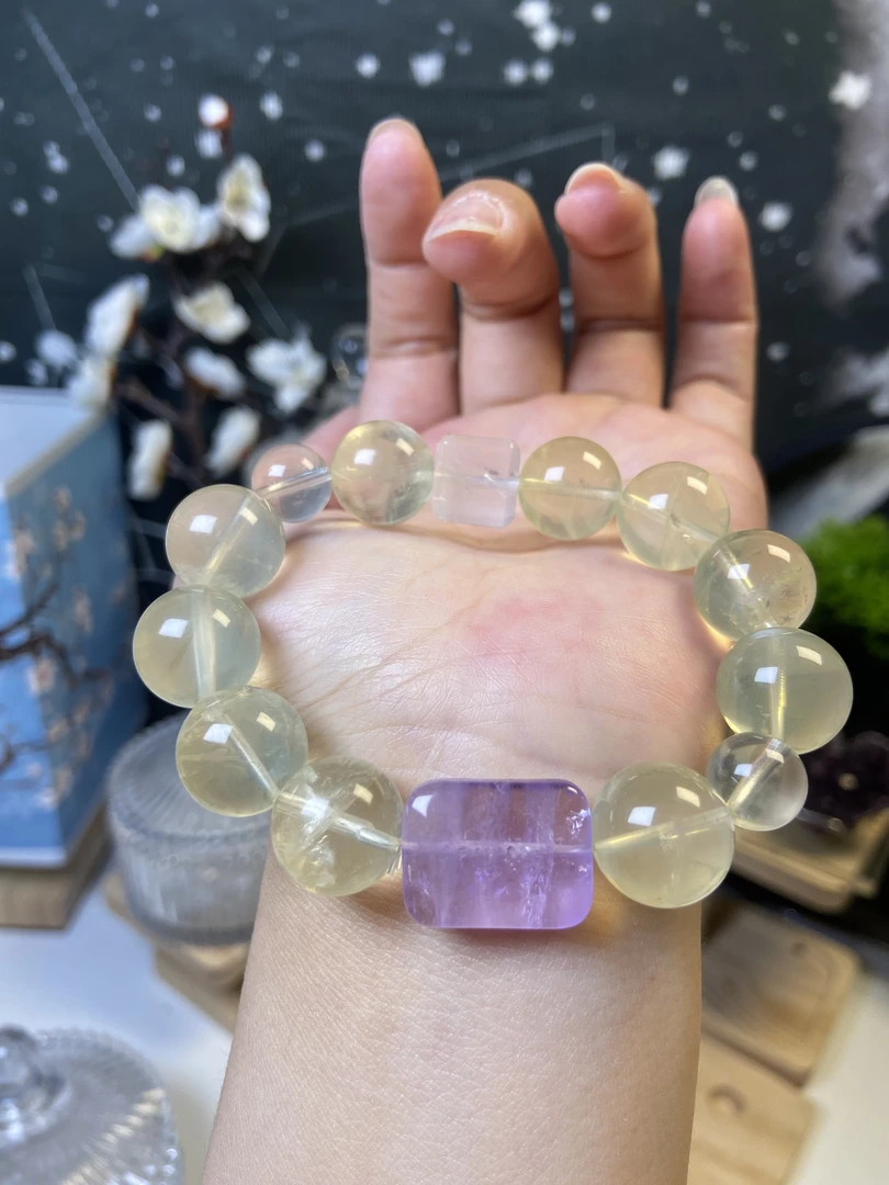 高品质天然黄水手链BD202