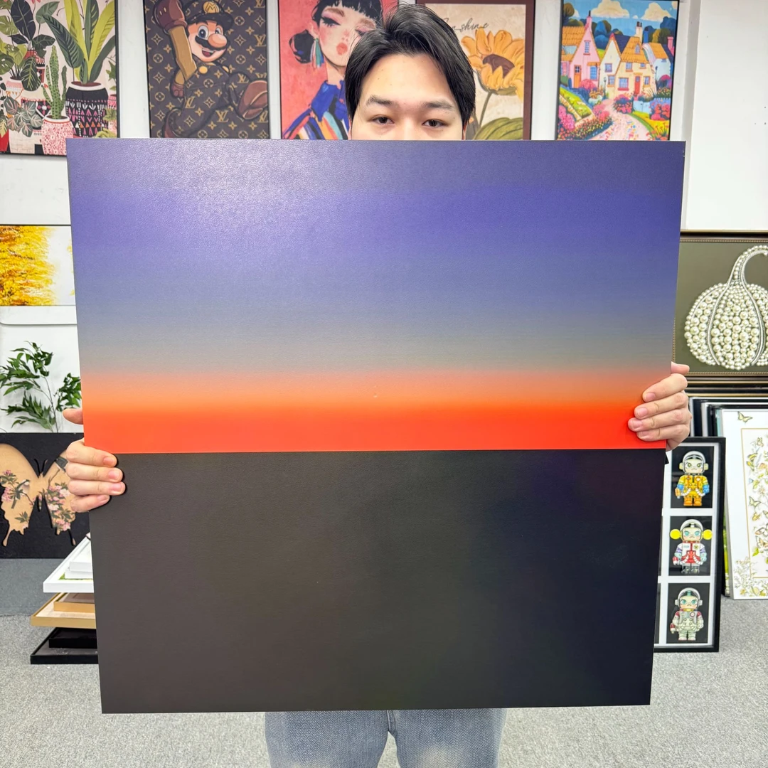 AA现代黑白极简线条高级感客厅装饰画沙发背景墙挂画7070