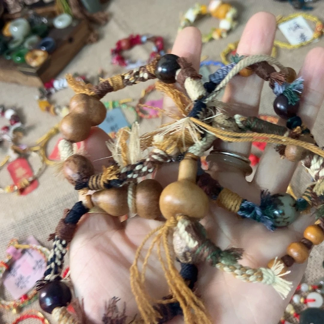 葫芦手工编绳福禄藏风