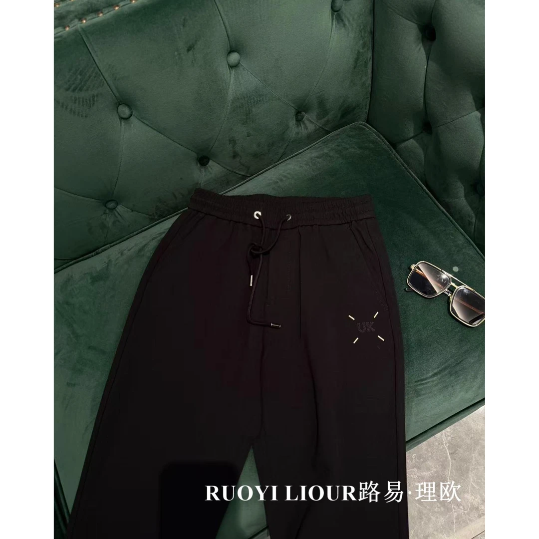 【路易理欧】欧货时尚潮流商务纯色修身冬季百搭休闲裤3079