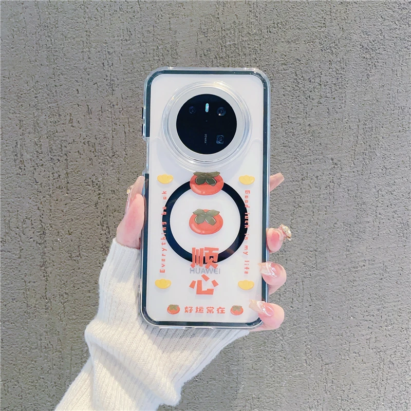 （华为Mate70系列）炫彩磁吸适用华为Mate70/70Pro/70Pro+手机壳潮