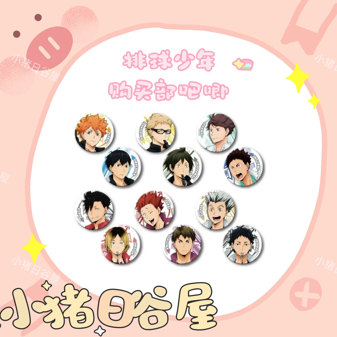 排球少年 购买部吧唧 日谷收藏徽章拆包（默认代拆）