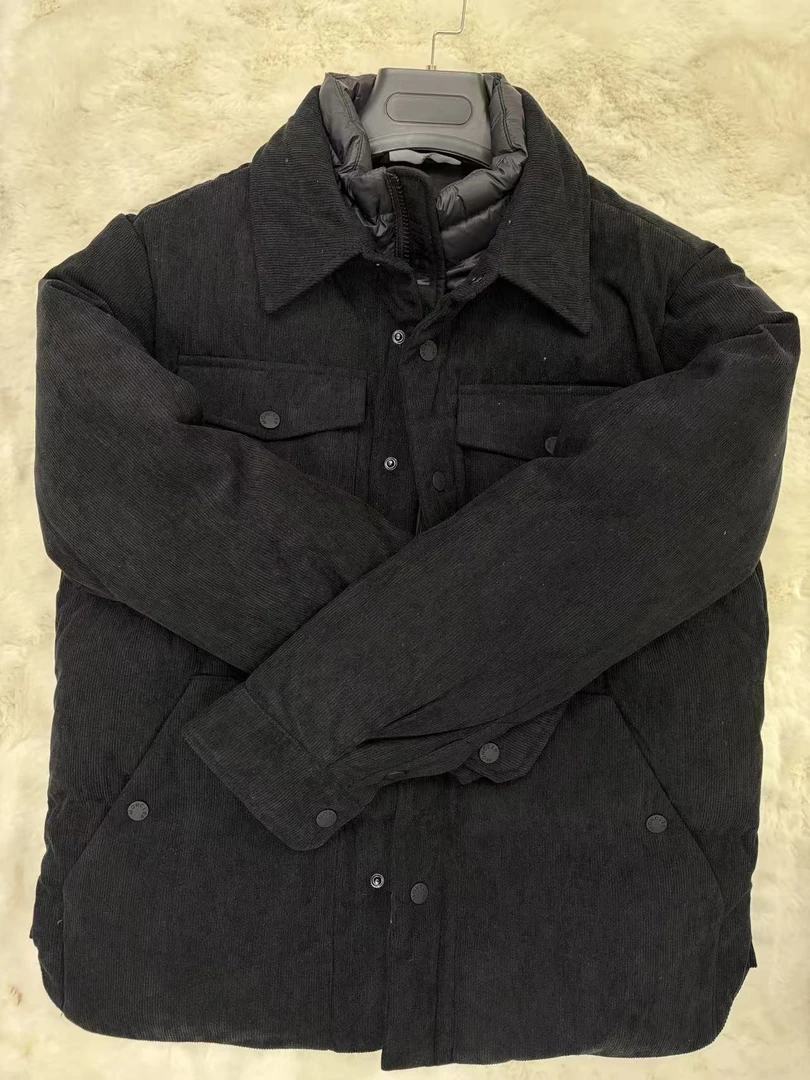 M31双层防风连帽厚款羽绒服