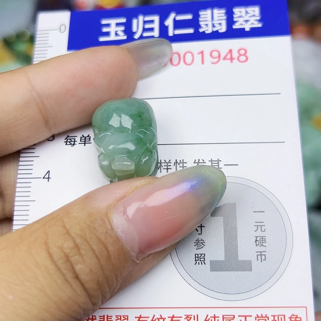 翡翠未镶嵌吊坠(不含链)111