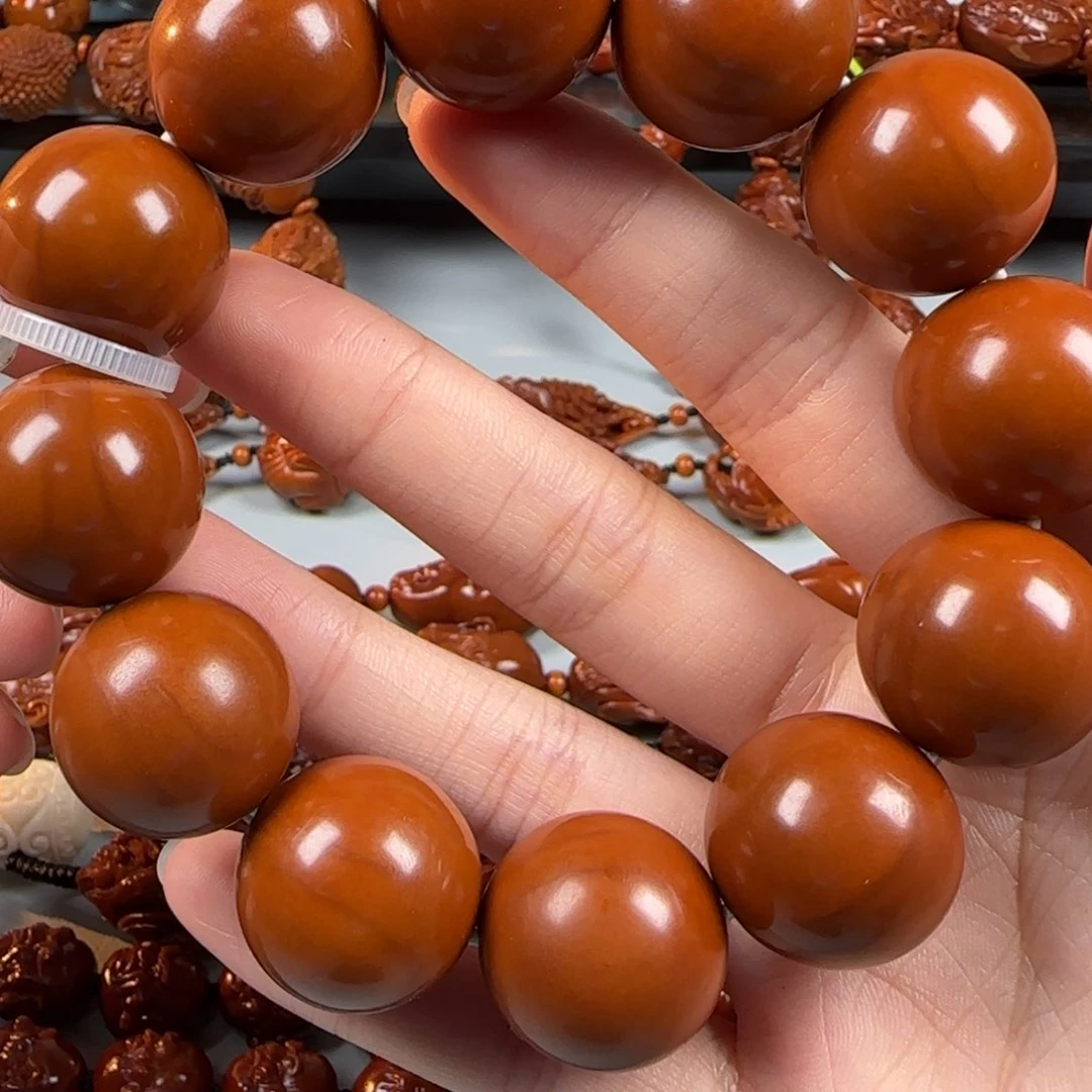 手串橄榄核水晶核光珠手串