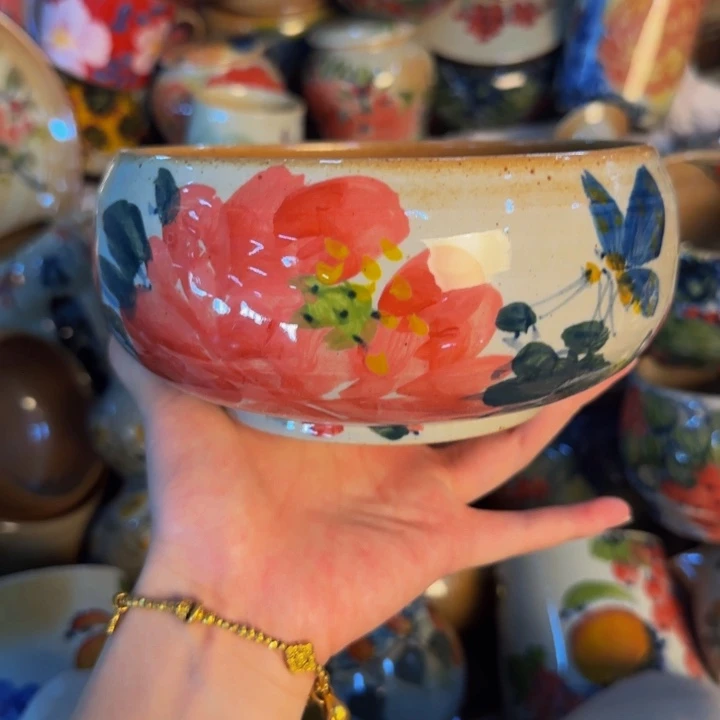 瓷片景德镇陶瓷手工手绘