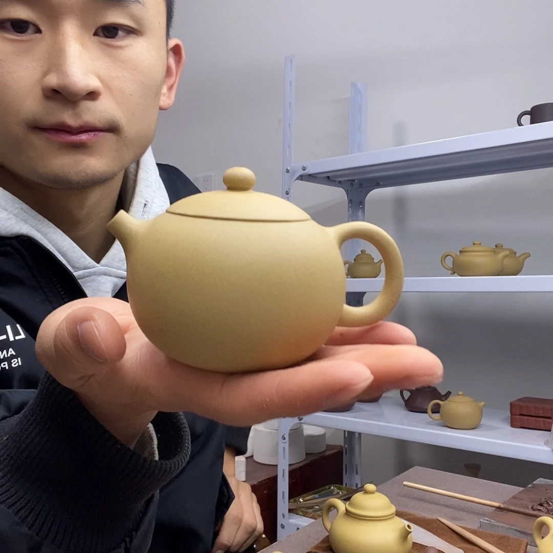 紫砂茶壶依*段泥西施壶150毫升