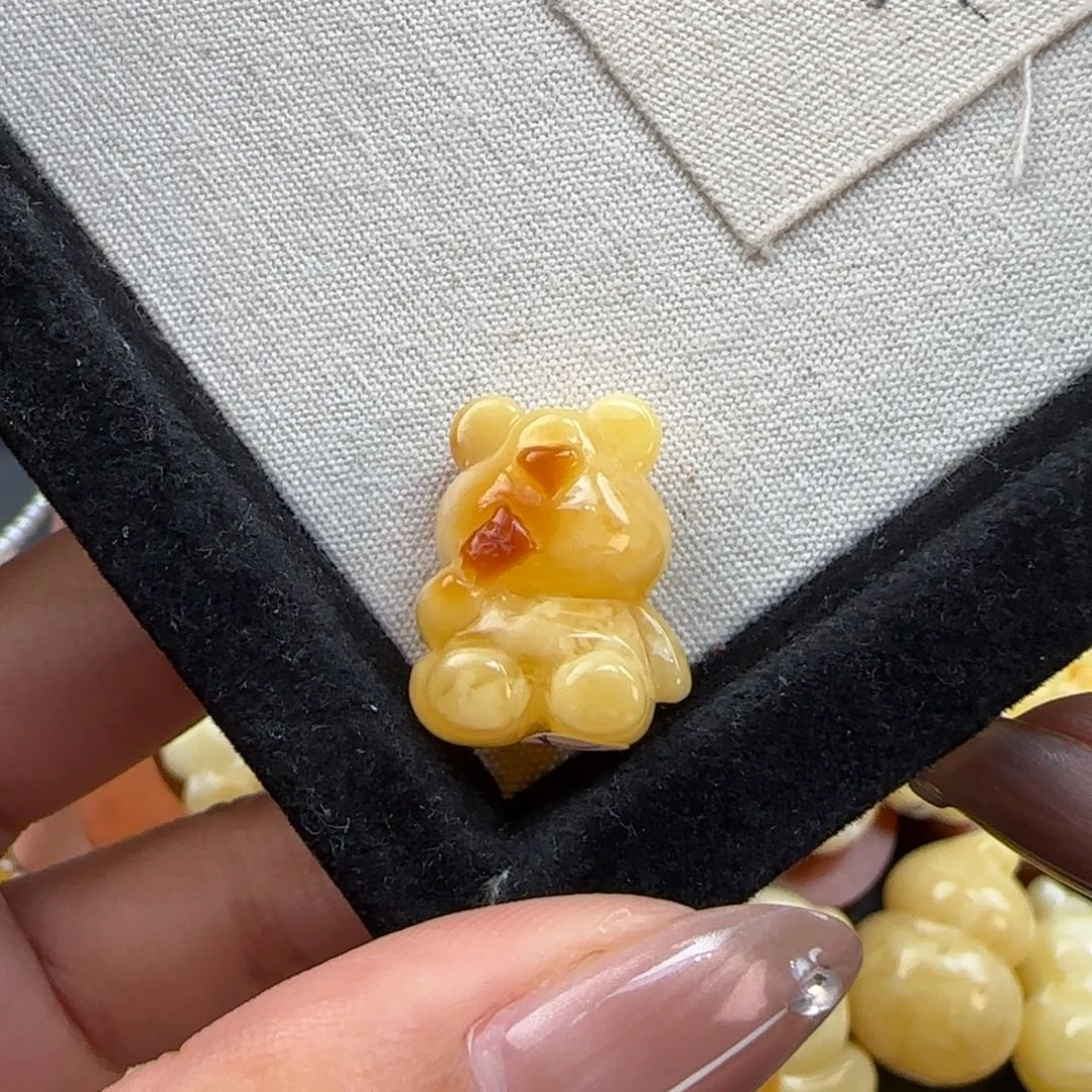 未镶嵌琥珀珠宝奇石西*儿蜜蜡