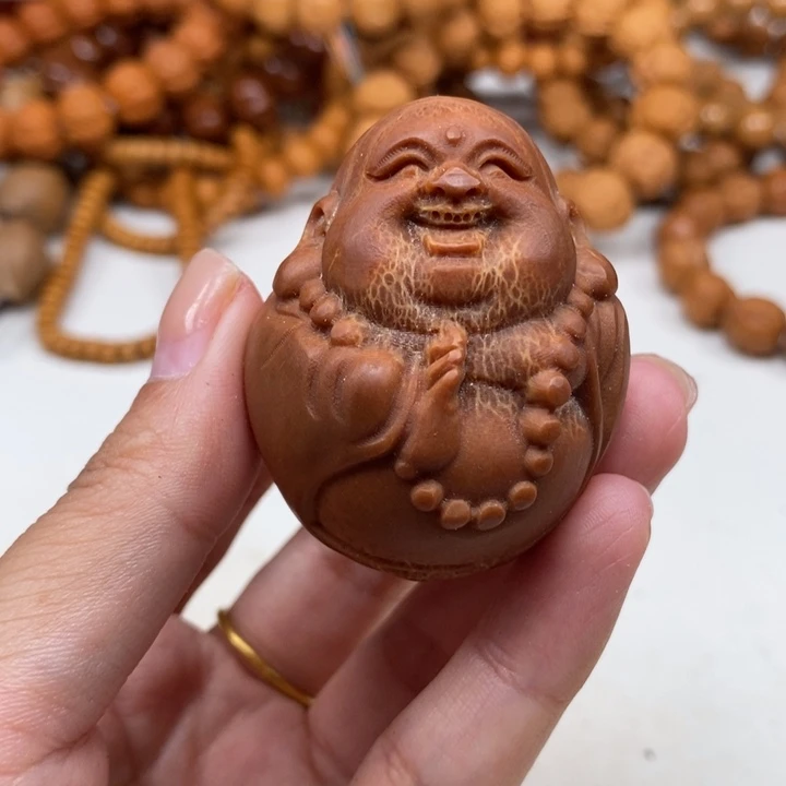 吊坠橄榄核弥勒单子