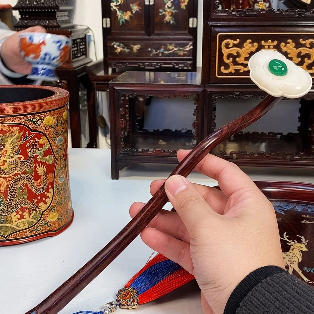 紫檀木类成套家具二*小叶紫檀如意