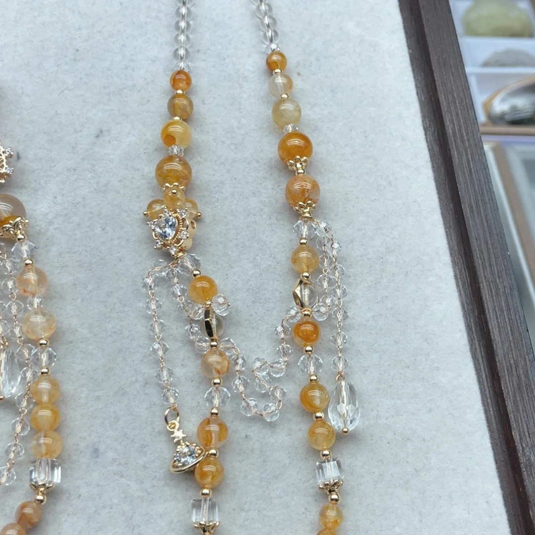 水晶吊坠(不含链)未镶嵌