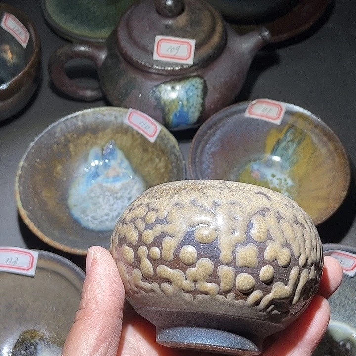 灵***溪茶盏127建窑建盏建阳