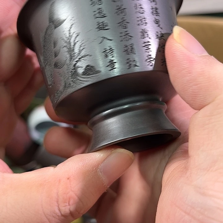 茶杯紫砂全手工紫砂主人杯