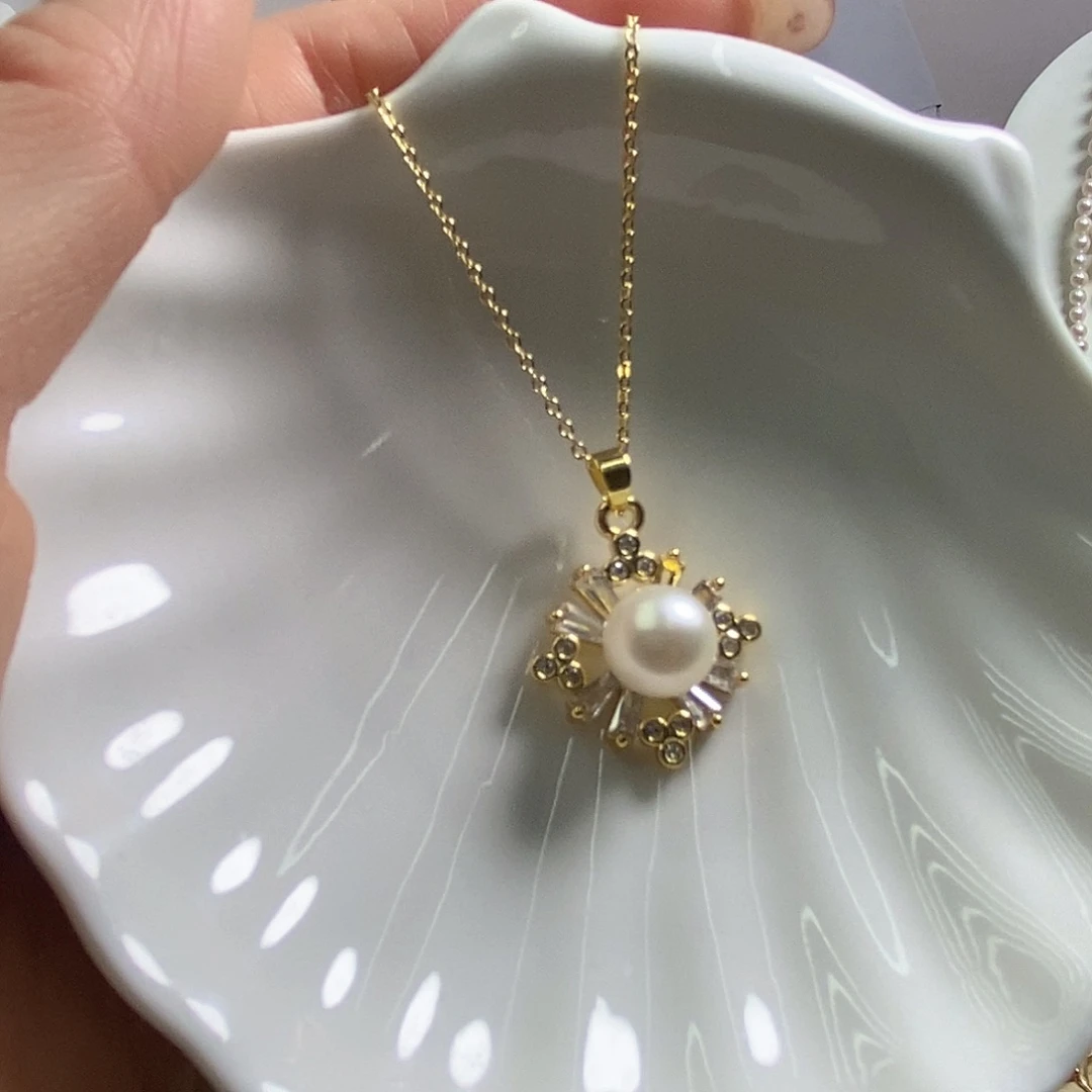 颈饰未镶嵌淡水珍珠