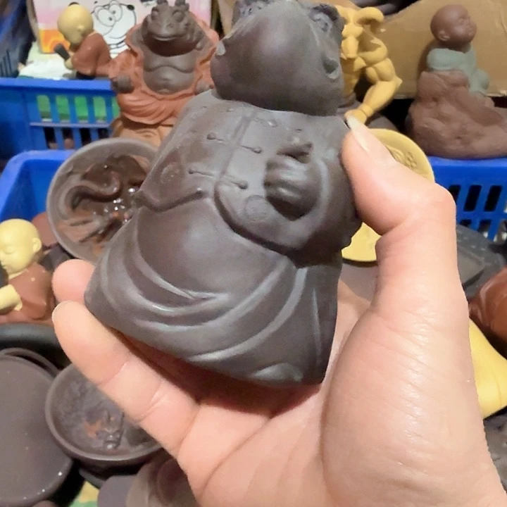 紫砂茶宠雕塑瑕疵茶宠