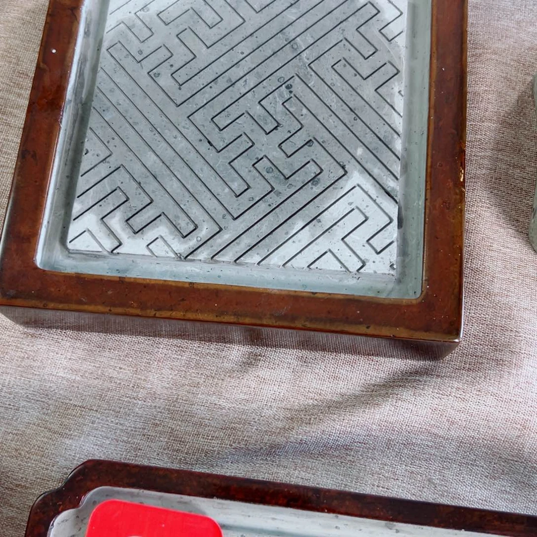 用***良金砖茶盘茶具套装