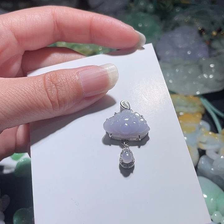 颈饰未镶嵌翡翠天