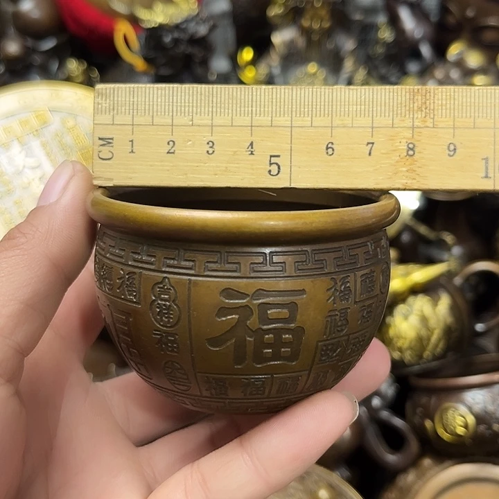 顺顺利利，铜器摆件