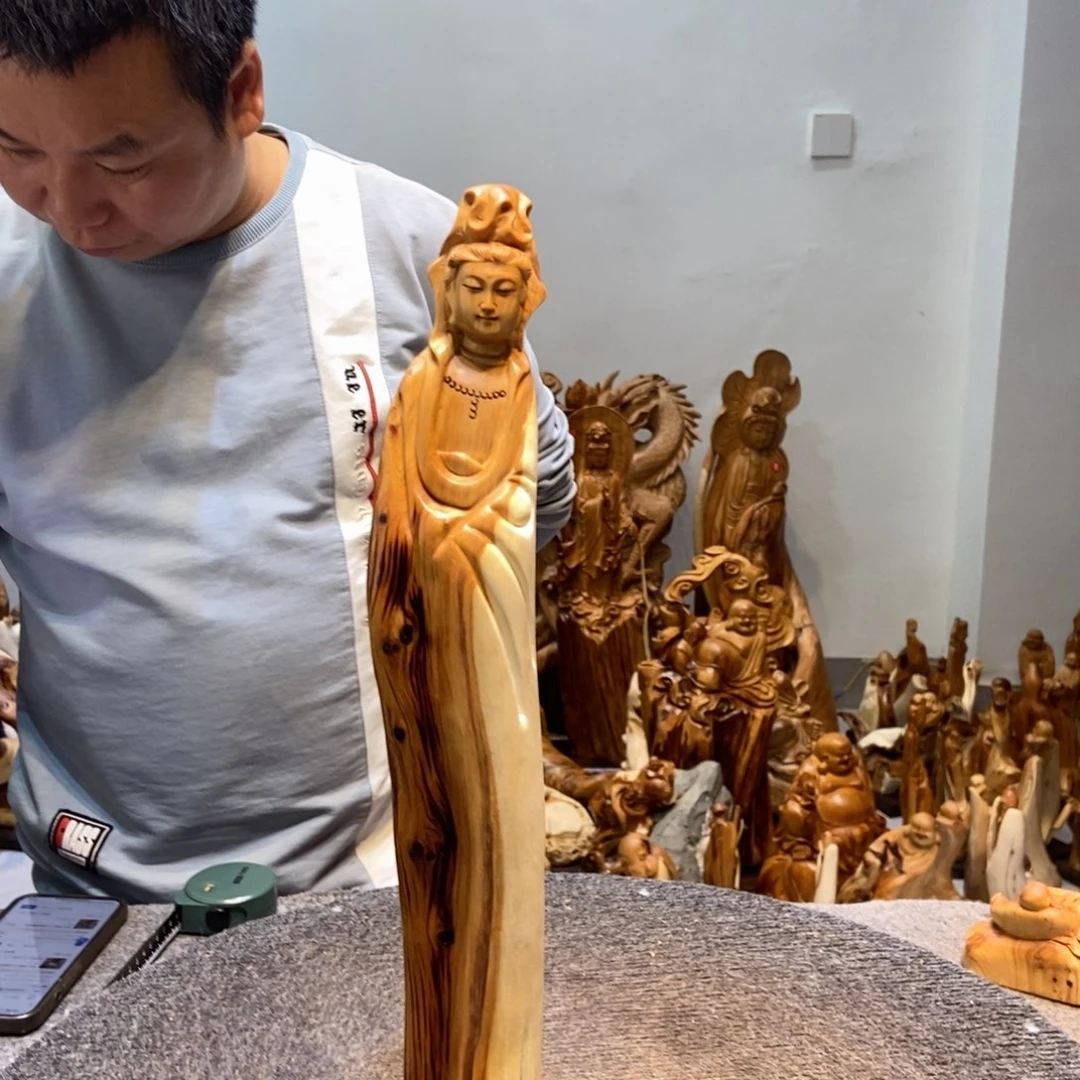 柏木（崖柏）太行崖柏根雕摆件