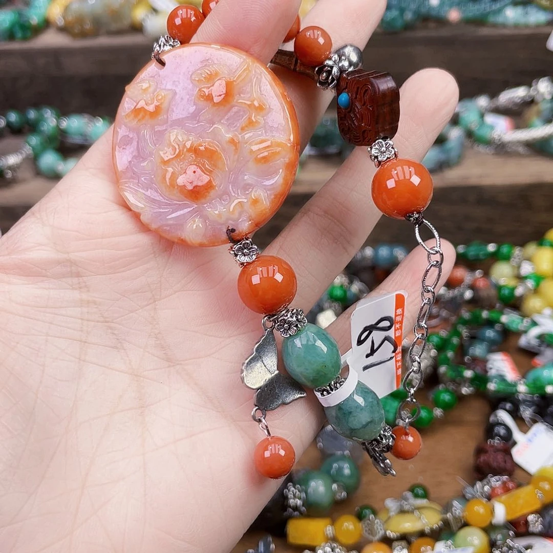 小***子未镶嵌手链翡翠手链