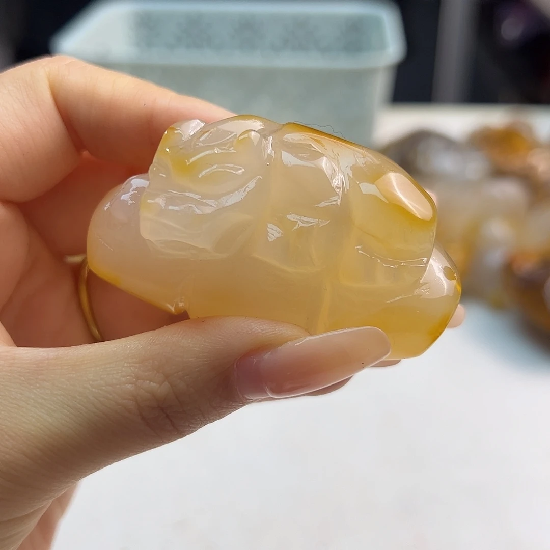 玛瑙/玉髓合金颈饰