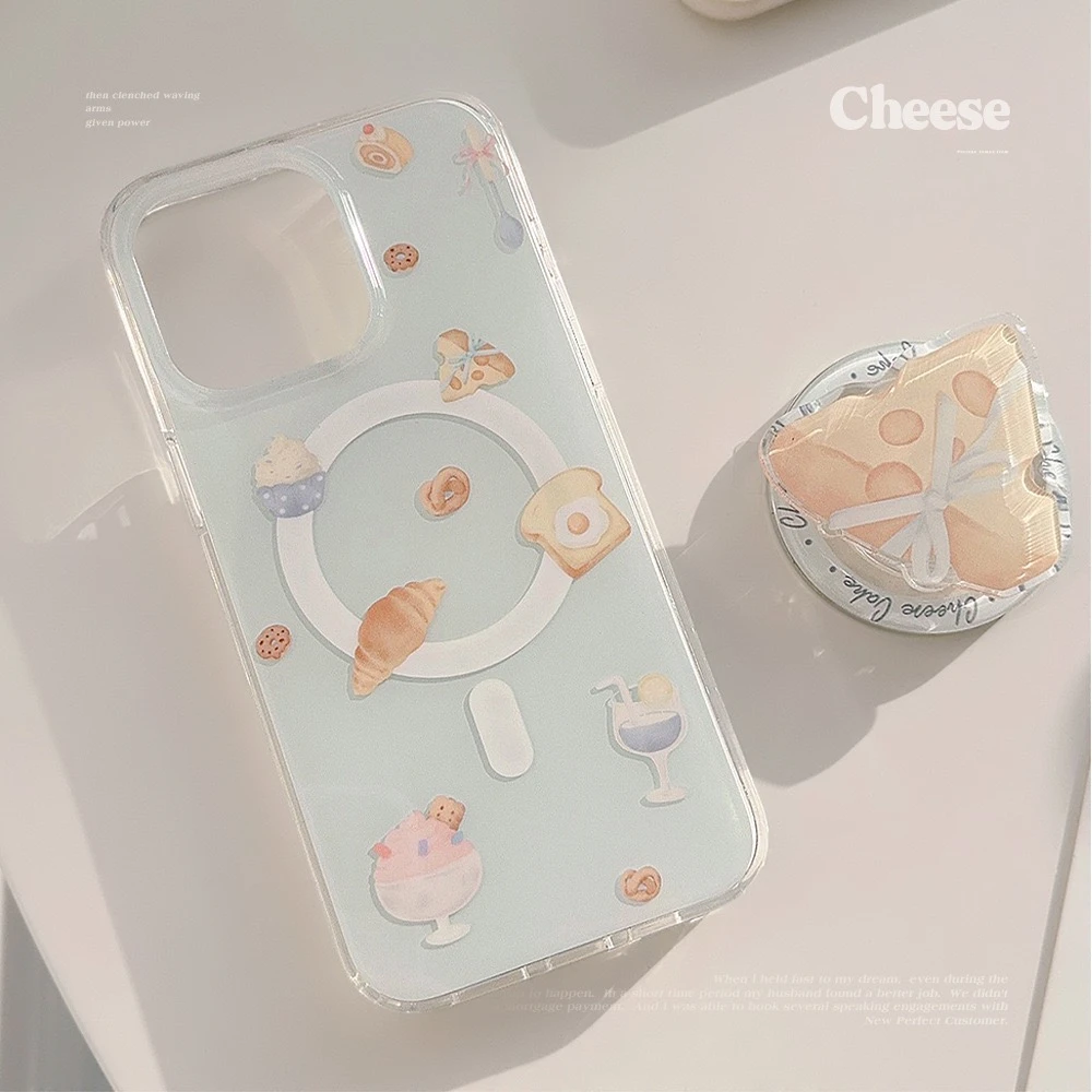 双层磁吸iphone15适用14苹果手机壳16pro max磁吸支架13pro奶酪12