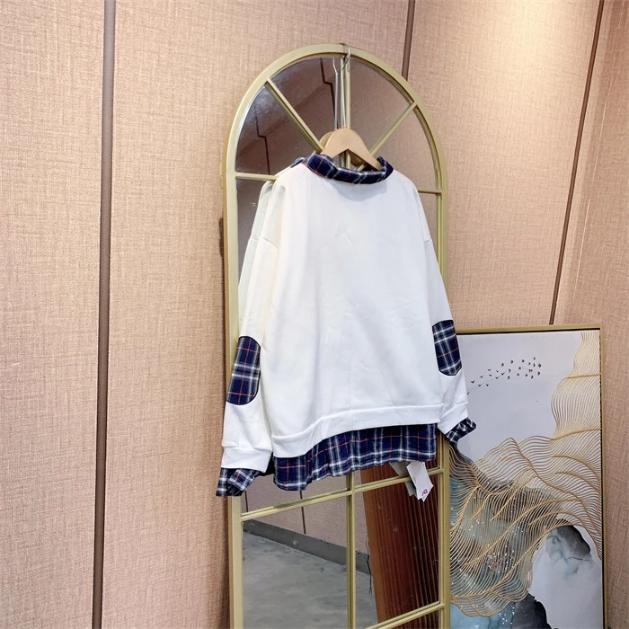 WW397白色孕妇卫衣90-125脏