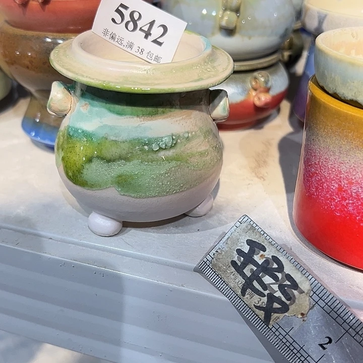 口5高7 手工花盆满30包邮