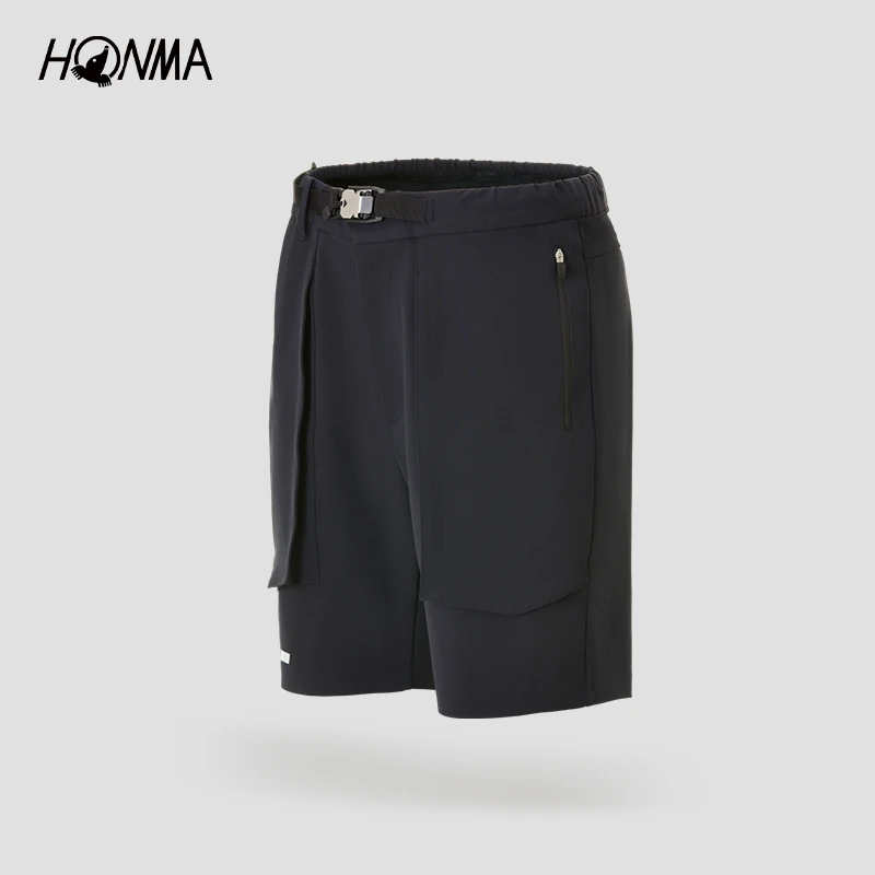 HONMA男士短裤潮流运动休闲弹力短裤HMJC803L325