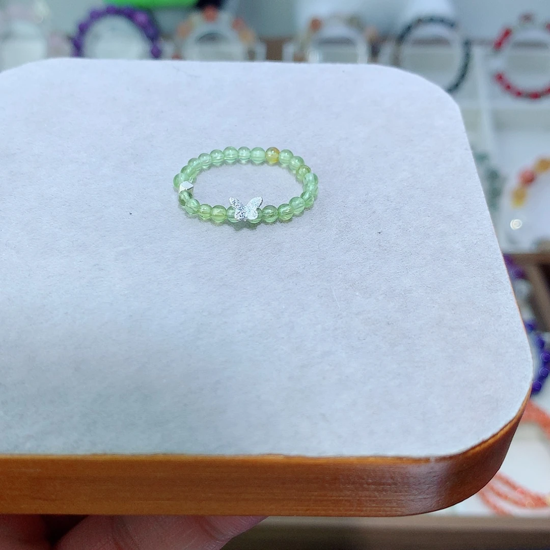 手链水晶银S925镶嵌戒指