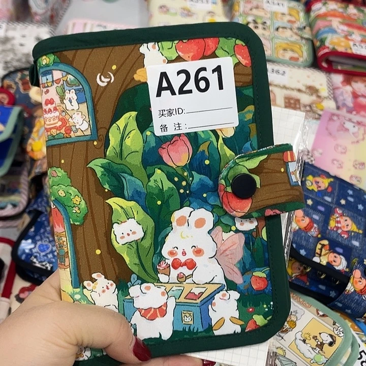 A6 布艺活页本外壳