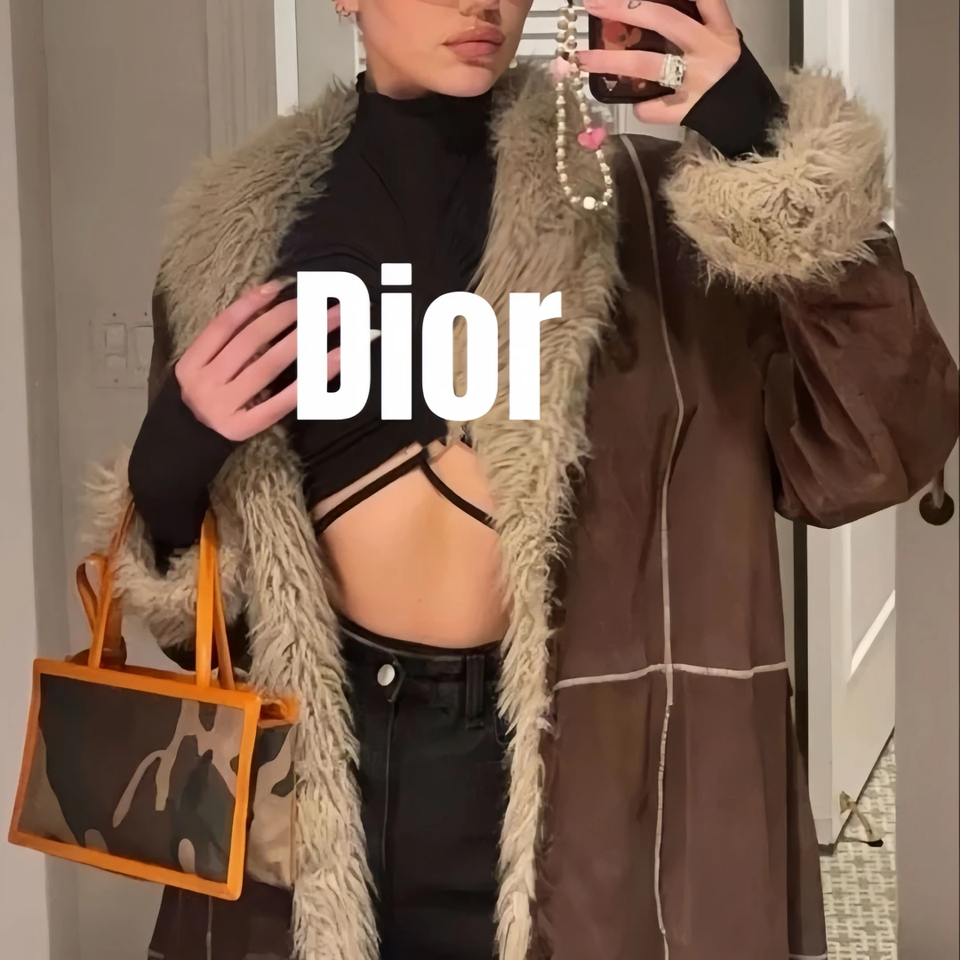 修复品615371/DIOR/迪奥迷彩数字蝴蝶结