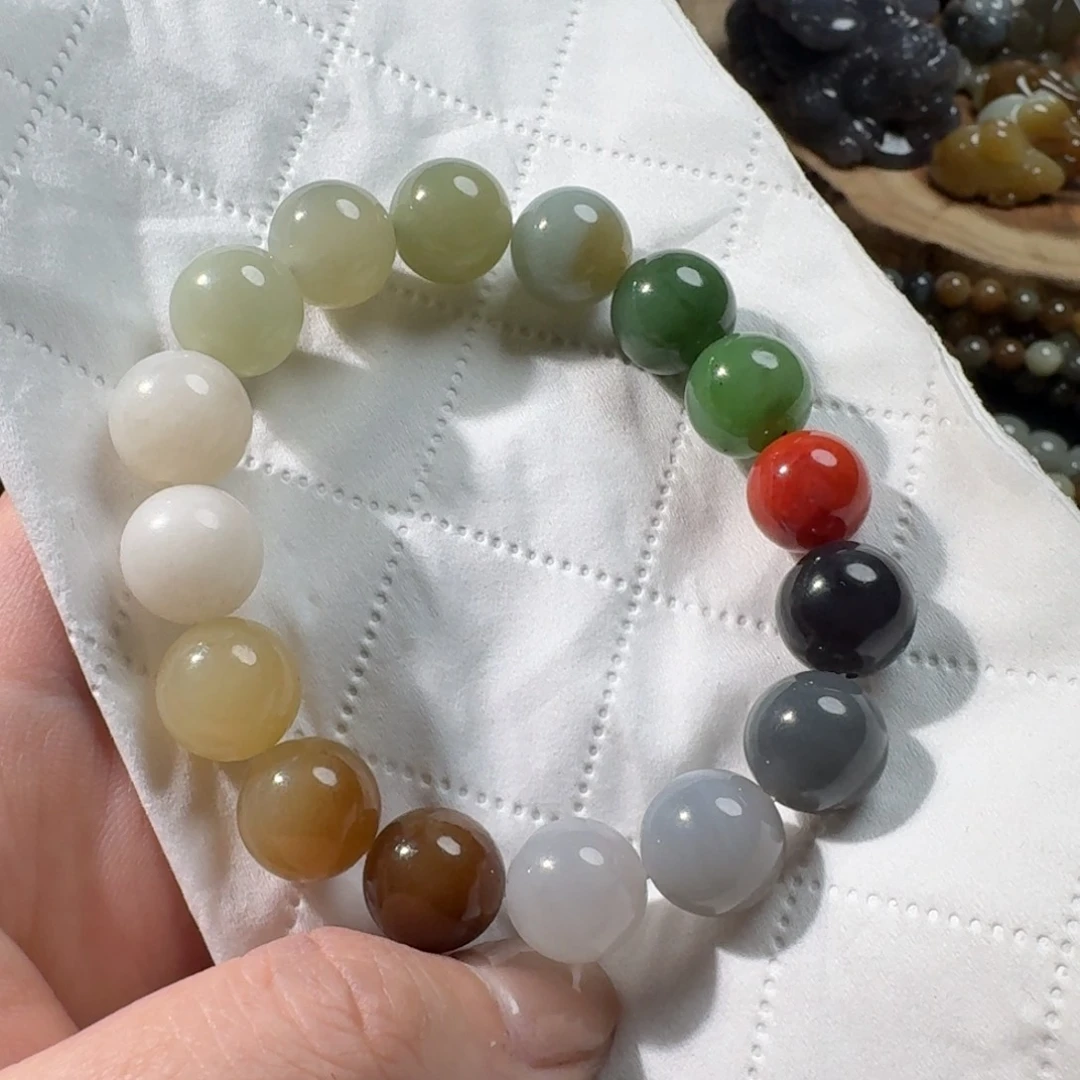 和田玉手串未镶嵌