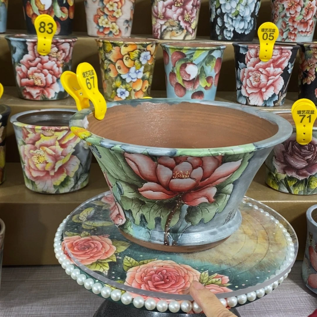 景德镇精品瑶晨美盆19.5-12