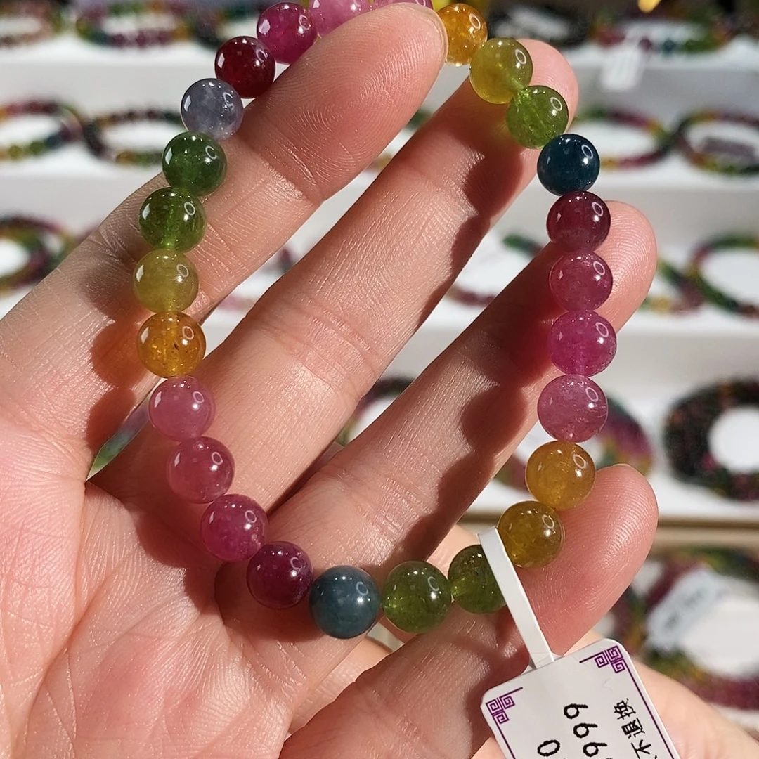 手链未镶嵌碧玺G2645070素圈颜色微差