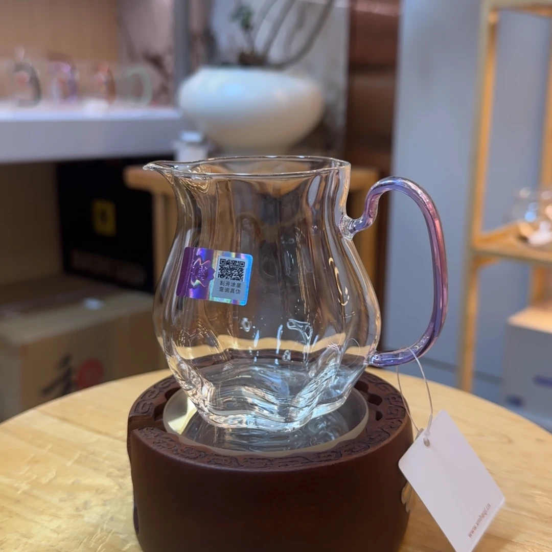 錵***開禾器颂妍公道杯浅紫色