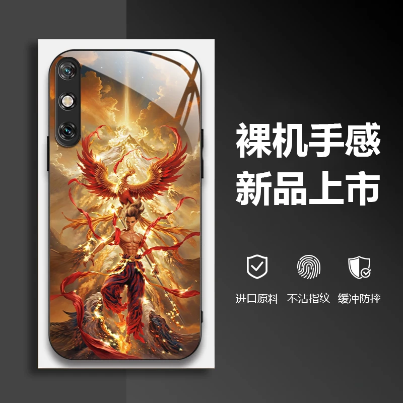 适用华为畅享10手机壳哪吒众神归位国漫时尚创意防摔