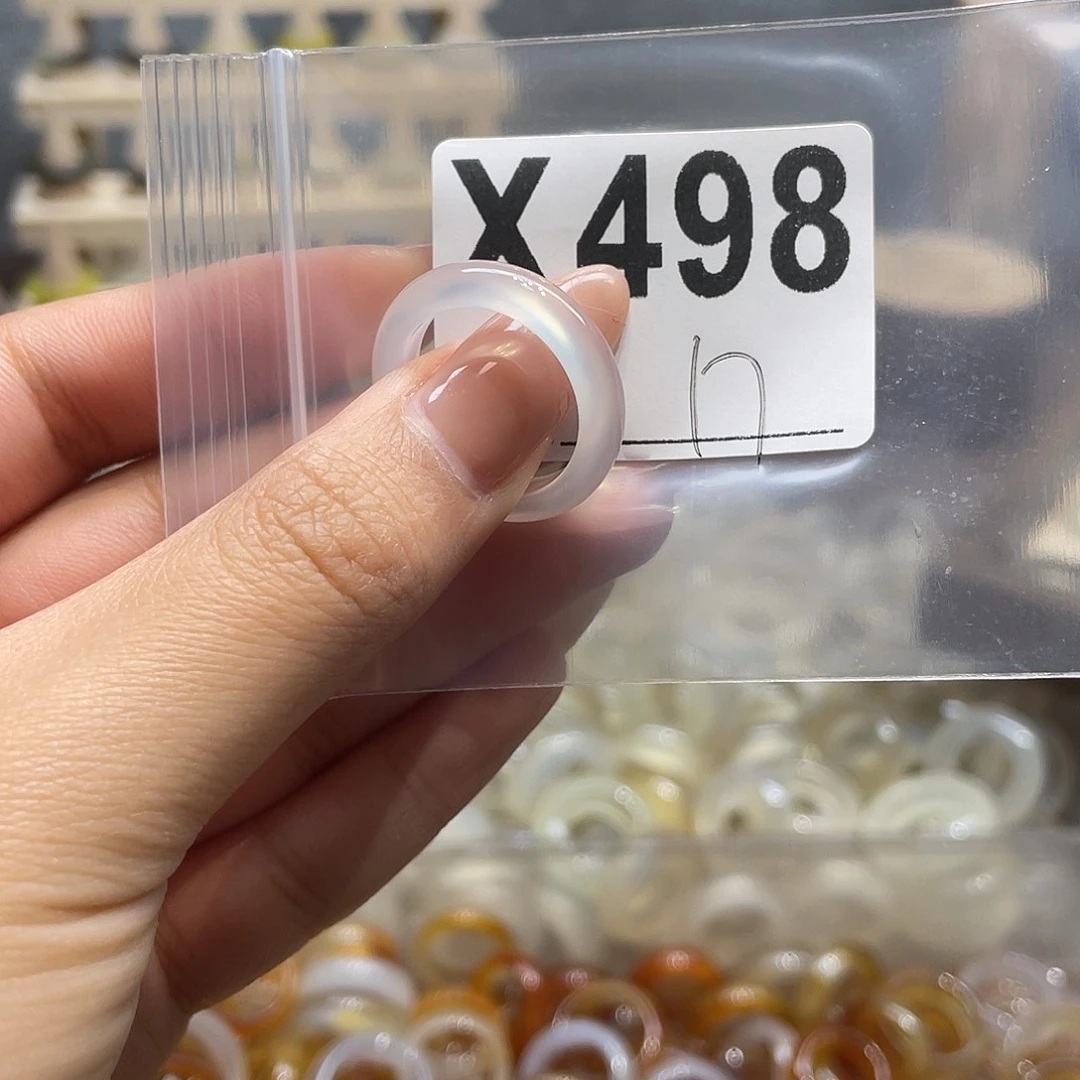 玛瑙/玉髓未镶嵌戒指498